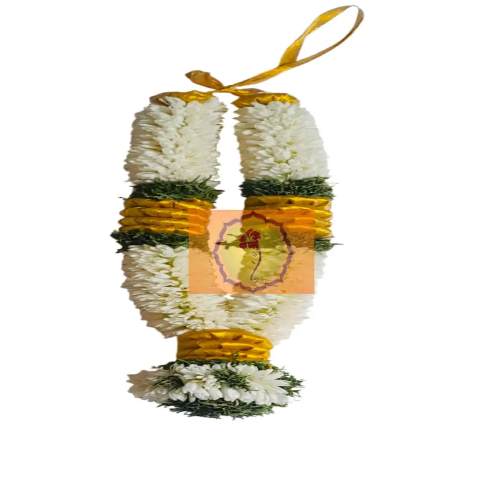 Lily With Arugampul Garland
