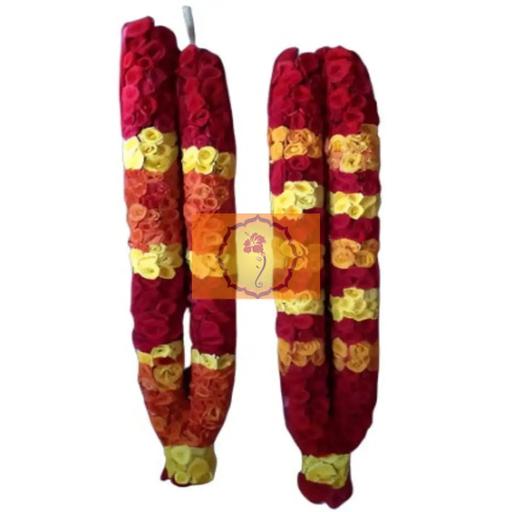 Button Rose Garland