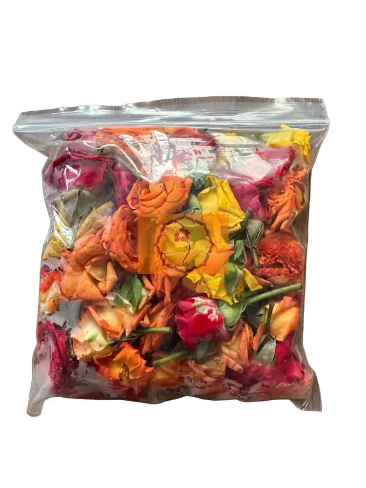 Mixed Button Rose Loose Flowers